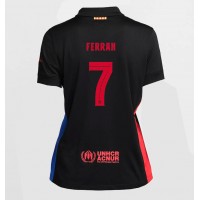 Zenski Nogometni Dres Barcelona Ferran Torres #7 Gostujuci 2024-25 Kratak Rukav